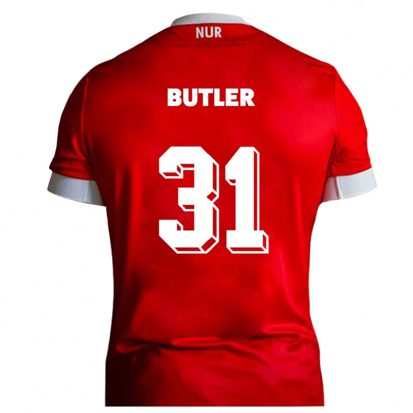 Danxen Men Justin Butler #31 Red White Home Jersey 2025/26 T-Shirt