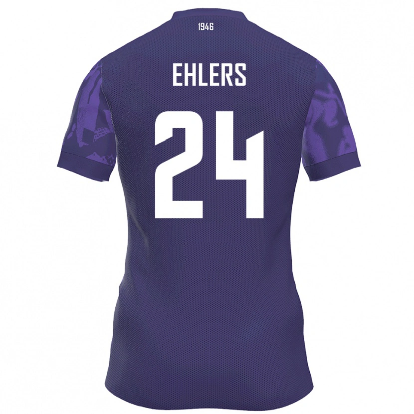 Danxen Men Jannic Ehlers #24 Purple White Home Jersey 2025/26 T-Shirt