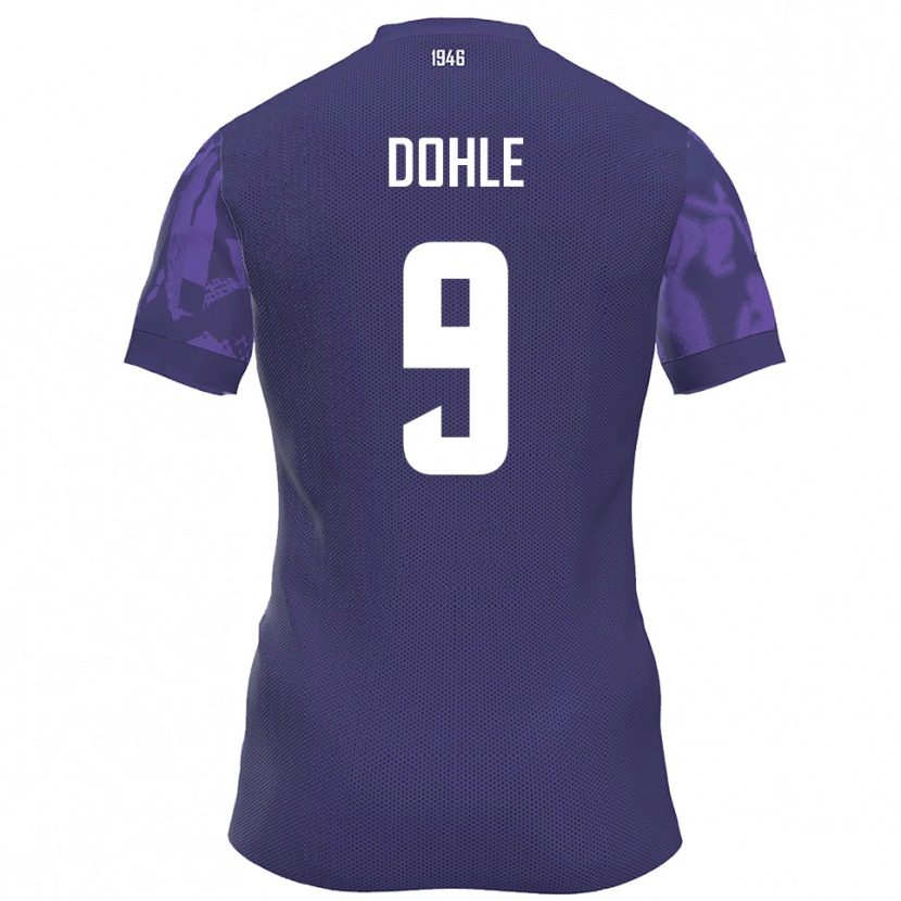Danxen Men Leo Dohle #9 Purple White Home Jersey 2025/26 T-Shirt