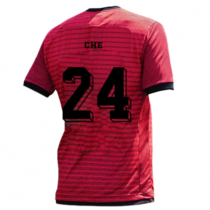Danxen Men Neo Che #24 Red Black Home Jersey 2025/26 T-Shirt