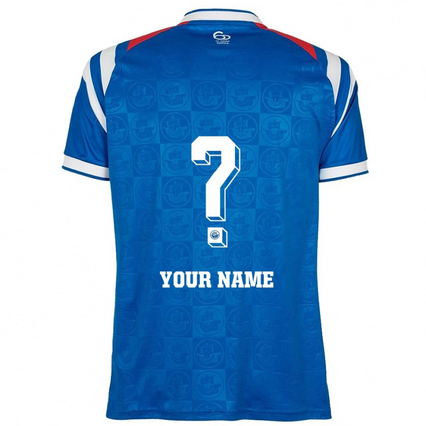 Danxen Men Your Name #0 Blue White Red Home Jersey 2025/26 T-Shirt