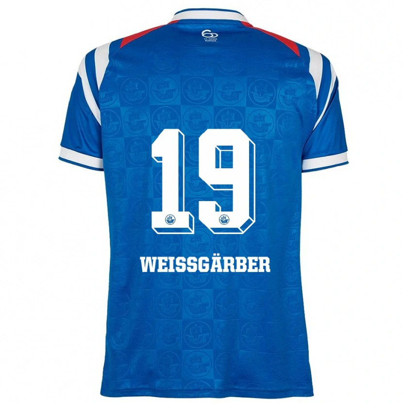 Danxen Men Ronja Weißgärber #19 Blue White Red Home Jersey 2025/26 T-Shirt