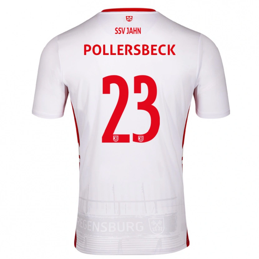 Danxen Men Julian Pollersbeck #23 White Red Home Jersey 2025/26 T-Shirt