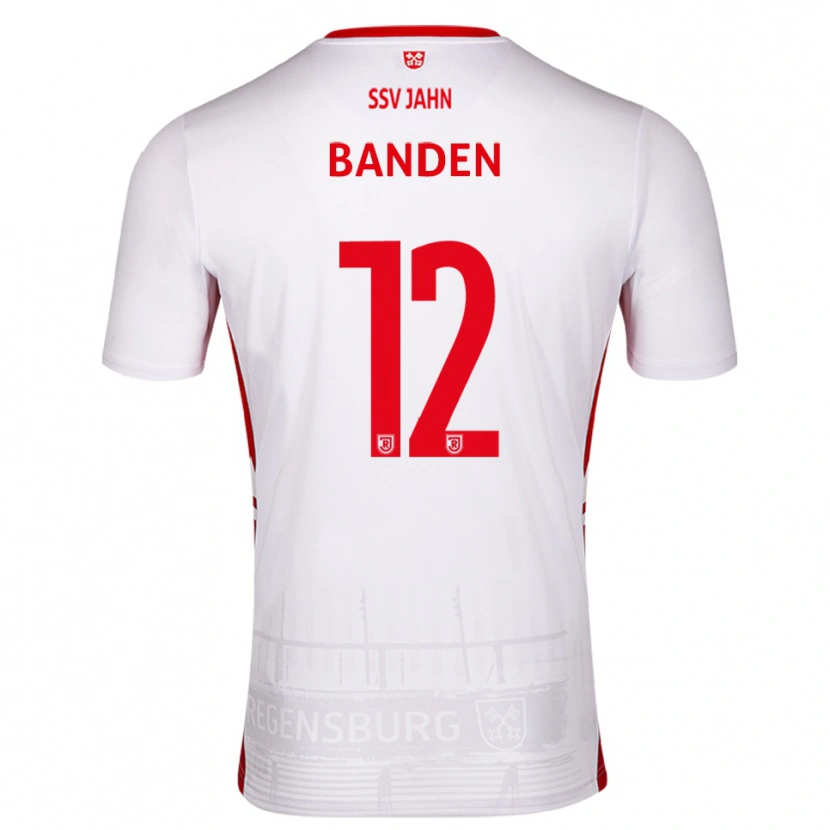 Danxen Men Ante Banden #12 White Red Home Jersey 2025/26 T-Shirt