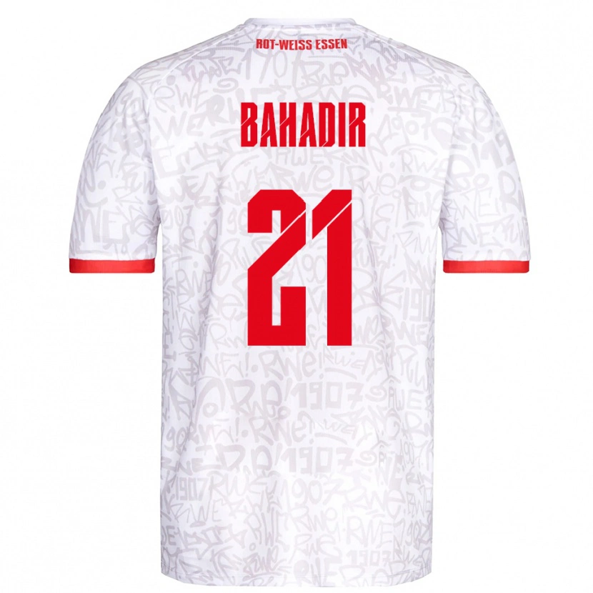 Danxen Men Burak Bahadir #21 White Red Home Jersey 2025/26 T-Shirt