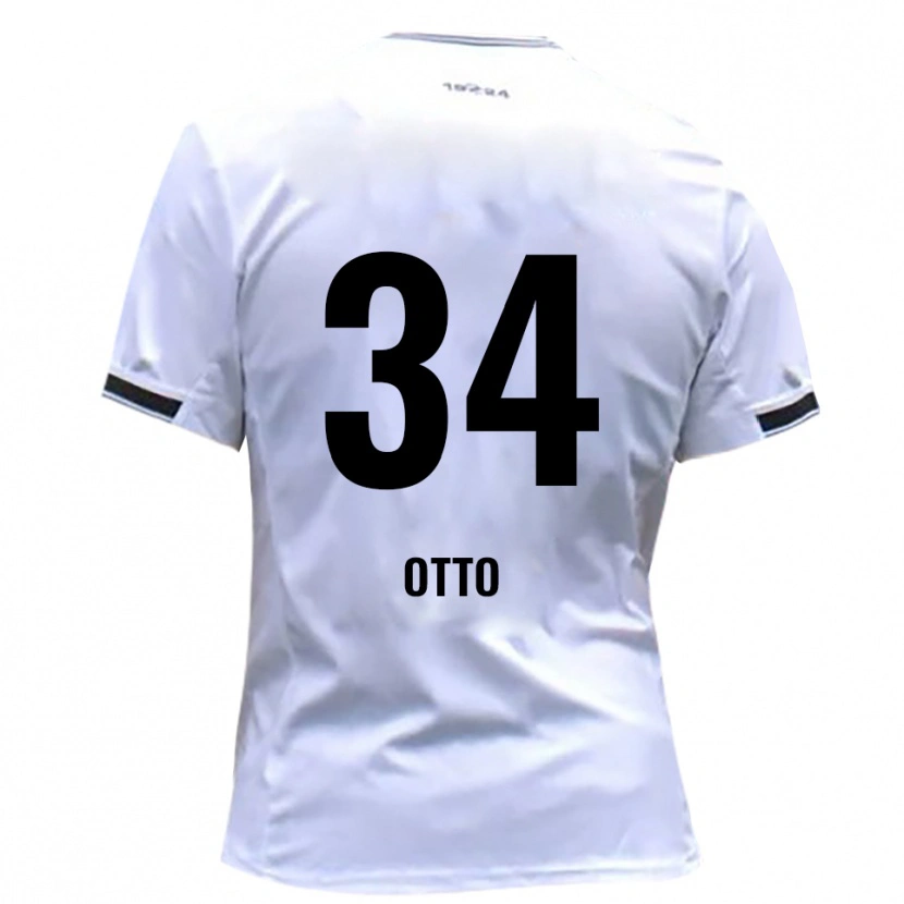 Danxen Men Fynn Otto #34 White Red Home Jersey 2025/26 T-Shirt