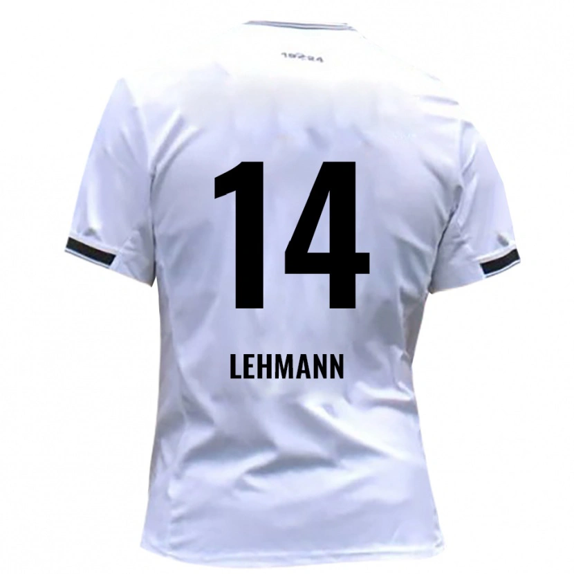 Danxen Men Paul Lehmann #14 White Red Home Jersey 2025/26 T-Shirt