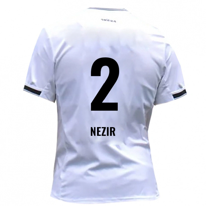 Danxen Men Adrian Nezir #2 White Red Home Jersey 2025/26 T-Shirt