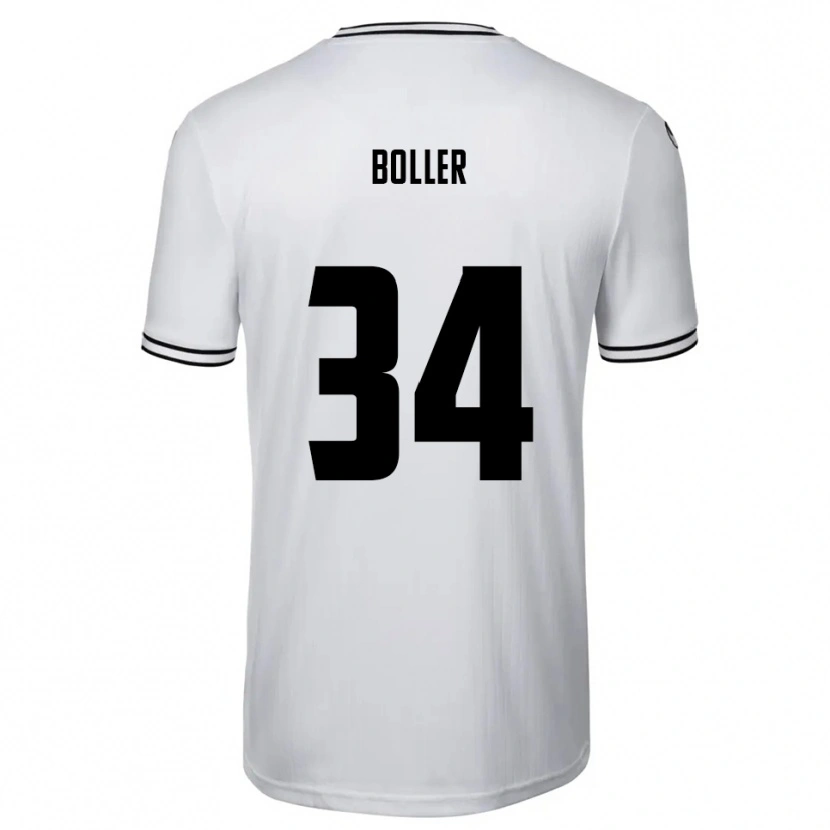 Danxen Men Jan Boller #34 White Black Home Jersey 2025/26 T-Shirt