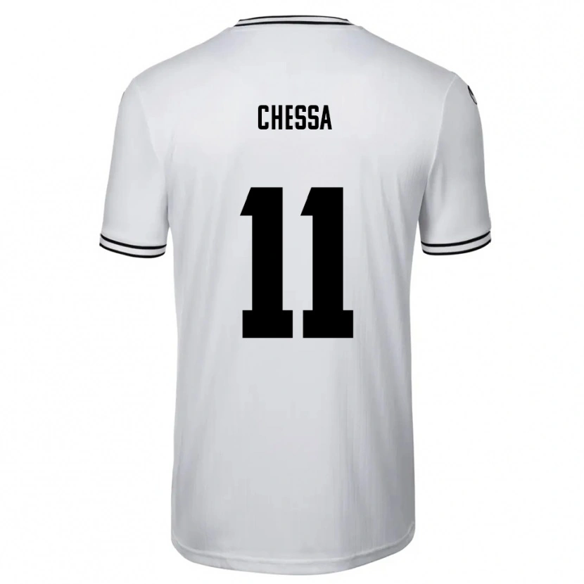 Danxen Men Dennis Chessa #11 White Black Home Jersey 2025/26 T-Shirt