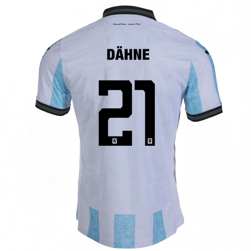 Danxen Men Thomas Dähne #21 White Sky Blue Home Jersey 2025/26 T-Shirt