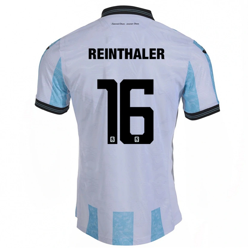 Danxen Men Max Reinthaler #16 White Sky Blue Home Jersey 2025/26 T-Shirt