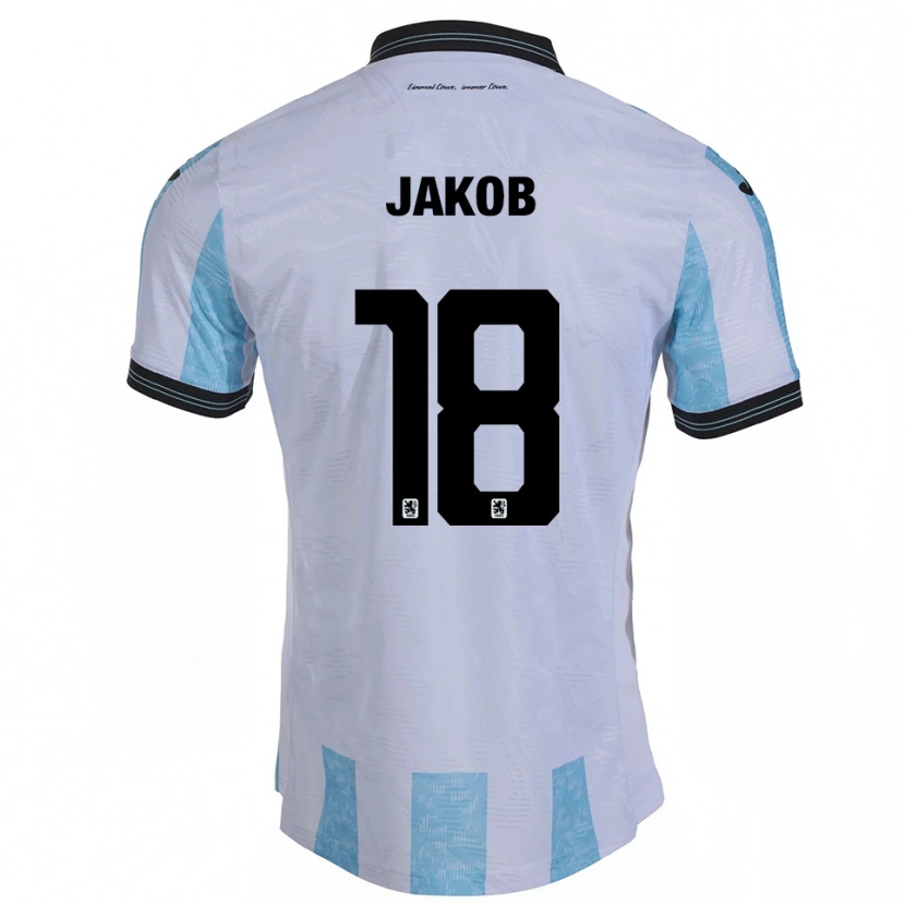 Danxen Men Kilian Jakob #18 White Sky Blue Home Jersey 2025/26 T-Shirt