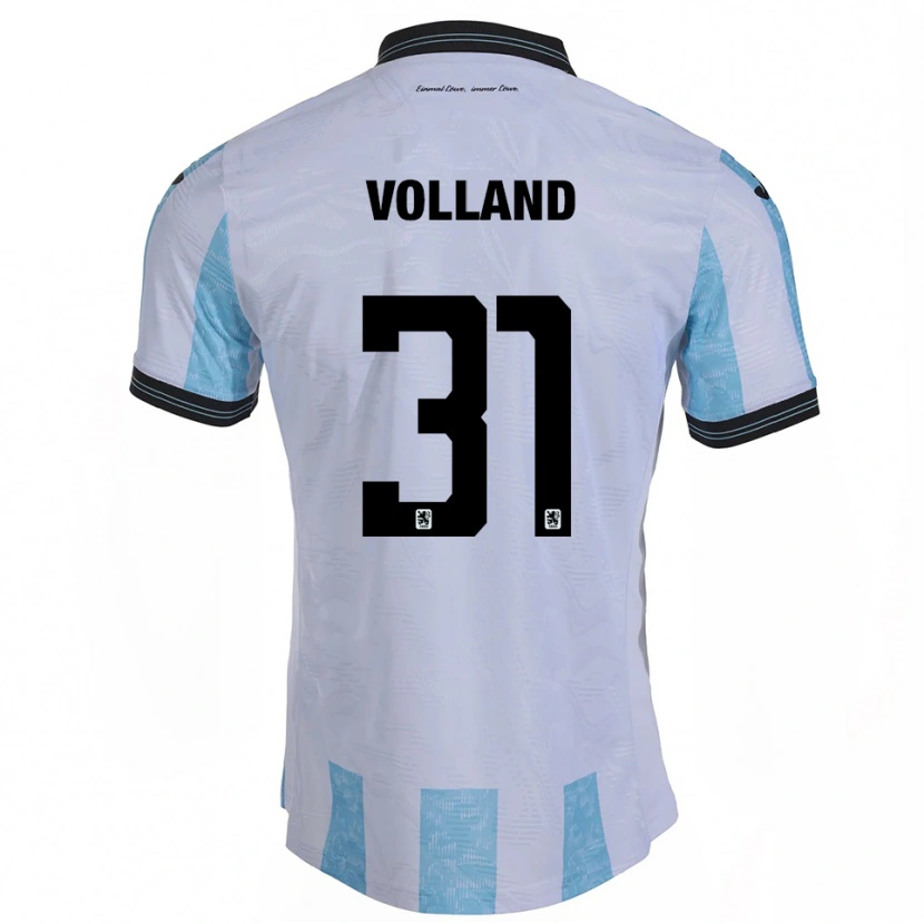 Danxen Men Kevin Volland #31 White Sky Blue Home Jersey 2025/26 T-Shirt
