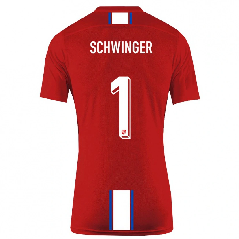 Danxen Men Holm Schwinger #1 Red White Home Jersey 2025/26 T-Shirt
