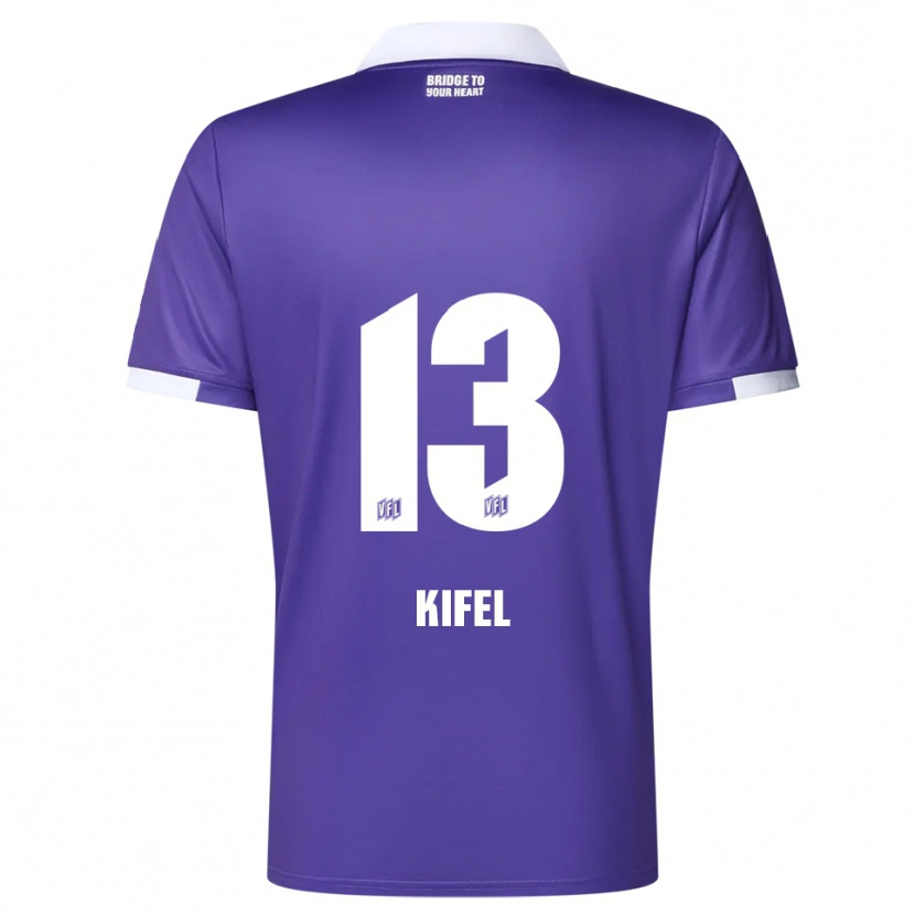 Danxen Men Denis Kifel #13 Purple White Home Jersey 2025/26 T-Shirt