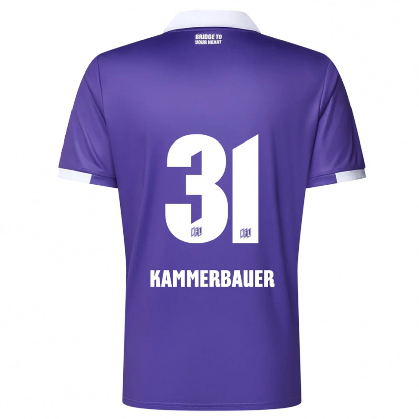 Danxen Men Patrick Kammerbauer #31 Purple White Home Jersey 2025/26 T-Shirt