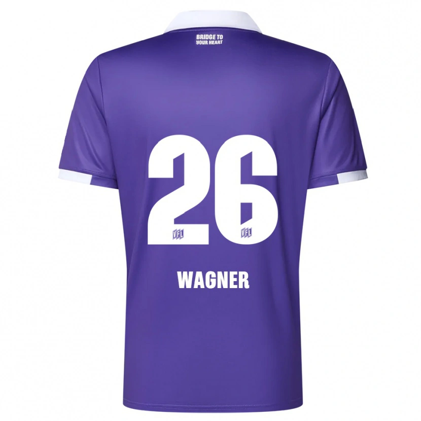 Danxen Men Fridolin Wagner #26 Purple White Home Jersey 2025/26 T-Shirt
