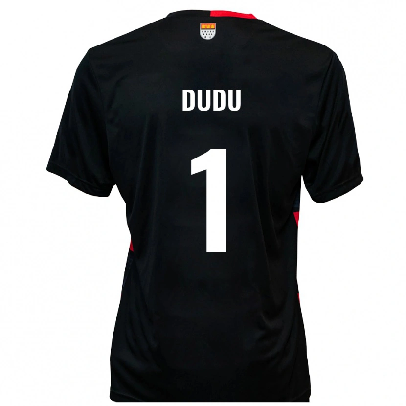 Danxen Men Dudu #1 Black Red Home Jersey 2025/26 T-Shirt