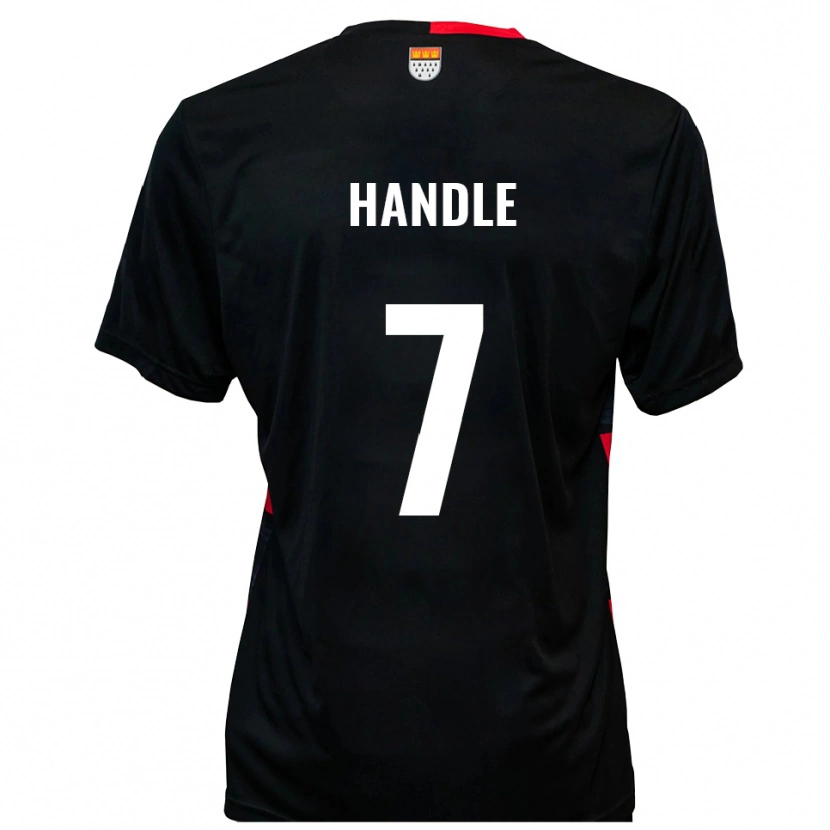 Danxen Men Simon Handle #7 Black Red Home Jersey 2025/26 T-Shirt