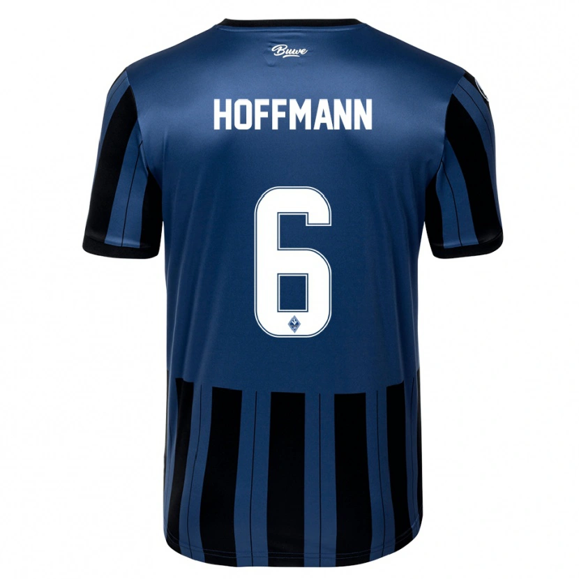 Danxen Men Niklas Hoffmann #6 Blue Gray Black Home Jersey 2025/26 T-Shirt