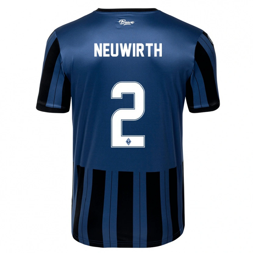 Danxen Men Niklas Neuwirth #2 Blue Gray Black Home Jersey 2025/26 T-Shirt