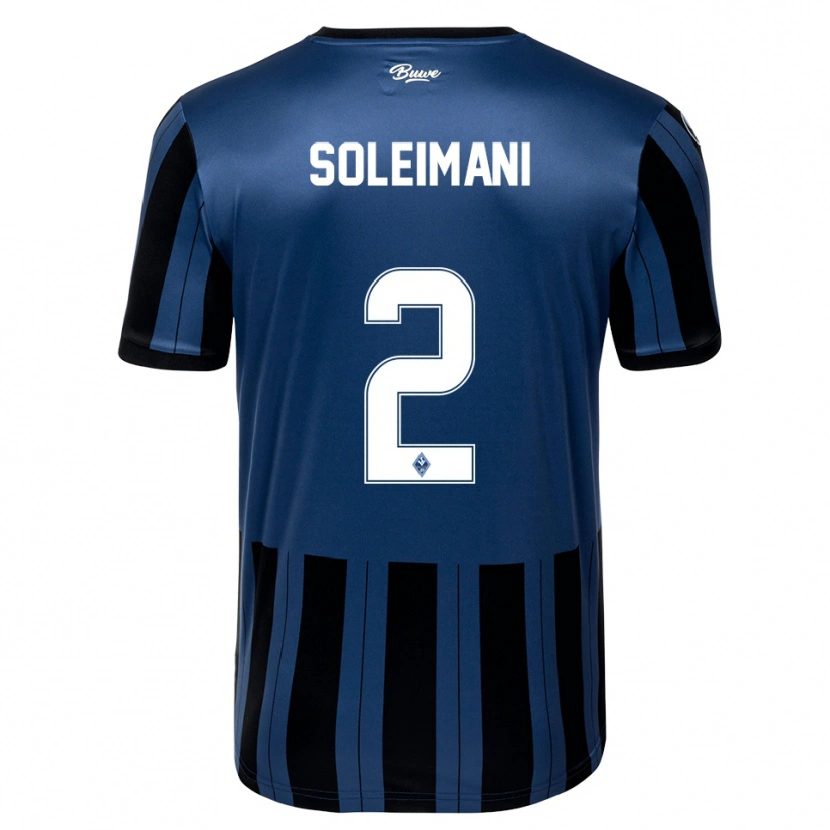 Danxen Men Amir Soleimani #2 Blue Gray Black Home Jersey 2025/26 T-Shirt