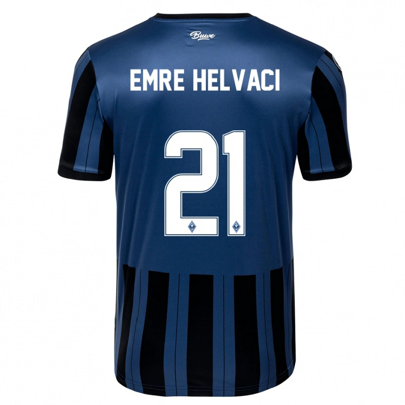 Danxen Men Faruk Emre Helvaci #21 Blue Gray Black Home Jersey 2025/26 T-Shirt
