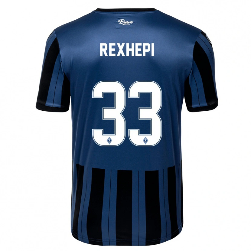 Danxen Men Arlind Rexhepi #33 Blue Gray Black Home Jersey 2025/26 T-Shirt
