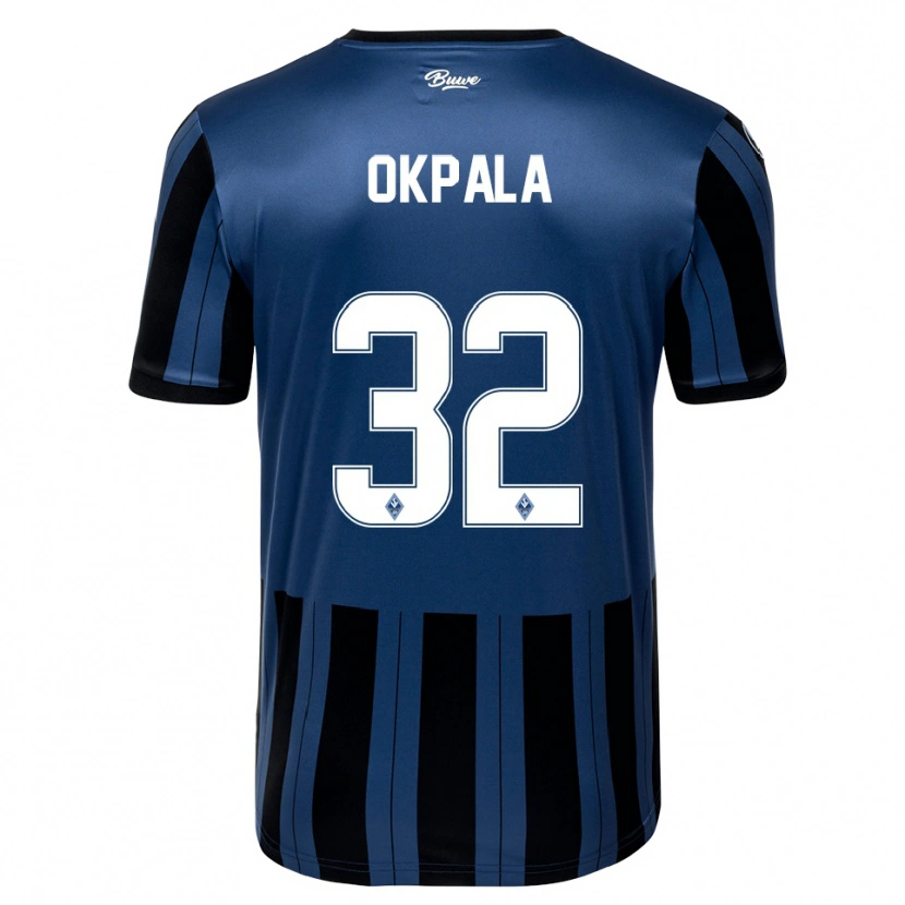 Danxen Men Kennedy Okpala #32 Blue Gray Black Home Jersey 2025/26 T-Shirt