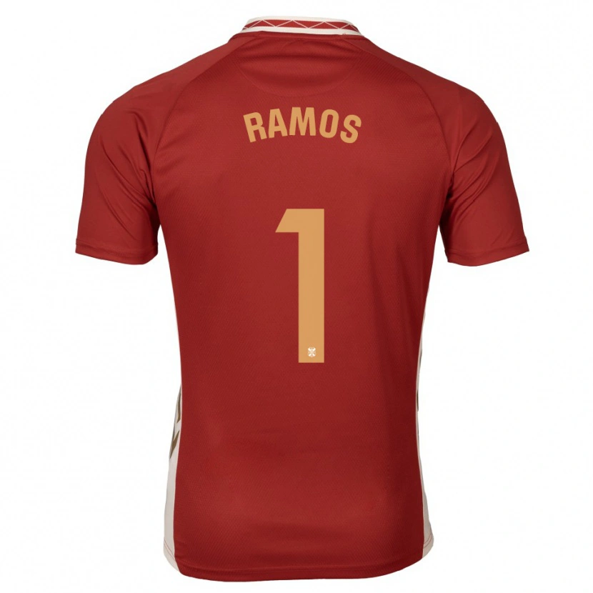 Danxen Men Moha Ramos #1 Burgundy Gold Away Jersey 2025/26 T-Shirt