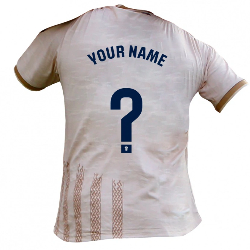 Danxen Men Your Name #0 Off-White Brown Away Jersey 2025/26 T-Shirt