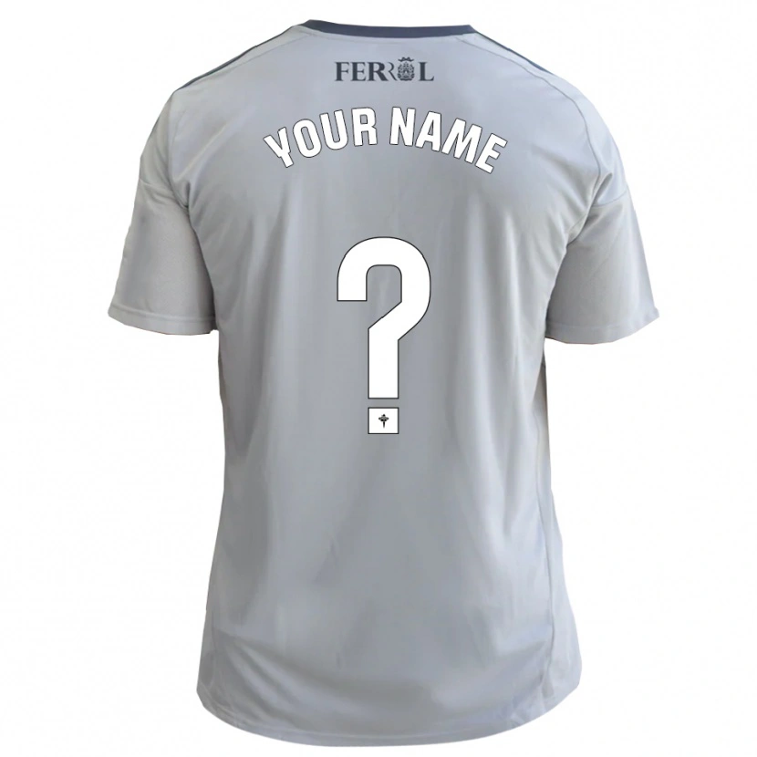 Danxen Men Your Name #0 Gray Silver Away Jersey 2025/26 T-Shirt
