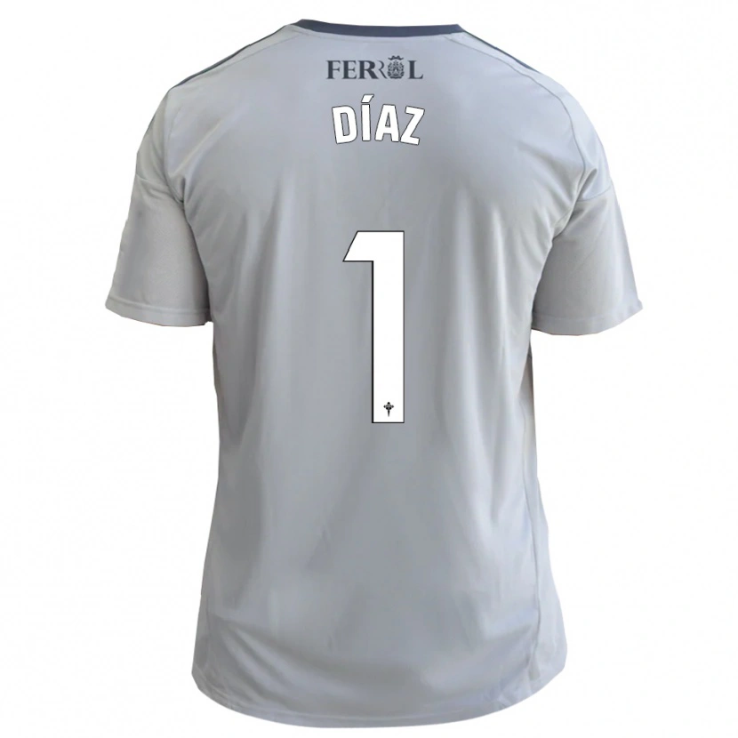 Danxen Men Lucas Díaz #1 Gray Silver Away Jersey 2025/26 T-Shirt