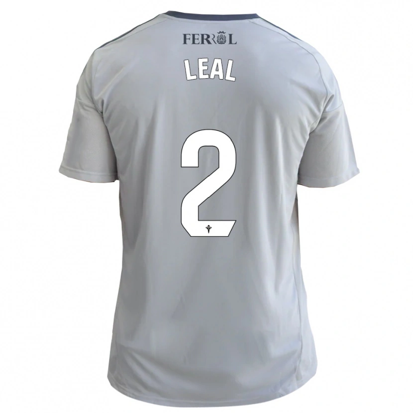 Danxen Men Miguel Leal #2 Gray Silver Away Jersey 2025/26 T-Shirt