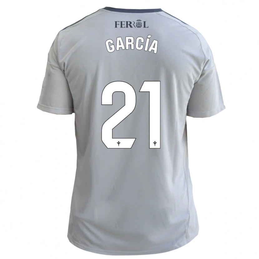 Danxen Men Azael García #21 Gray Silver Away Jersey 2025/26 T-Shirt
