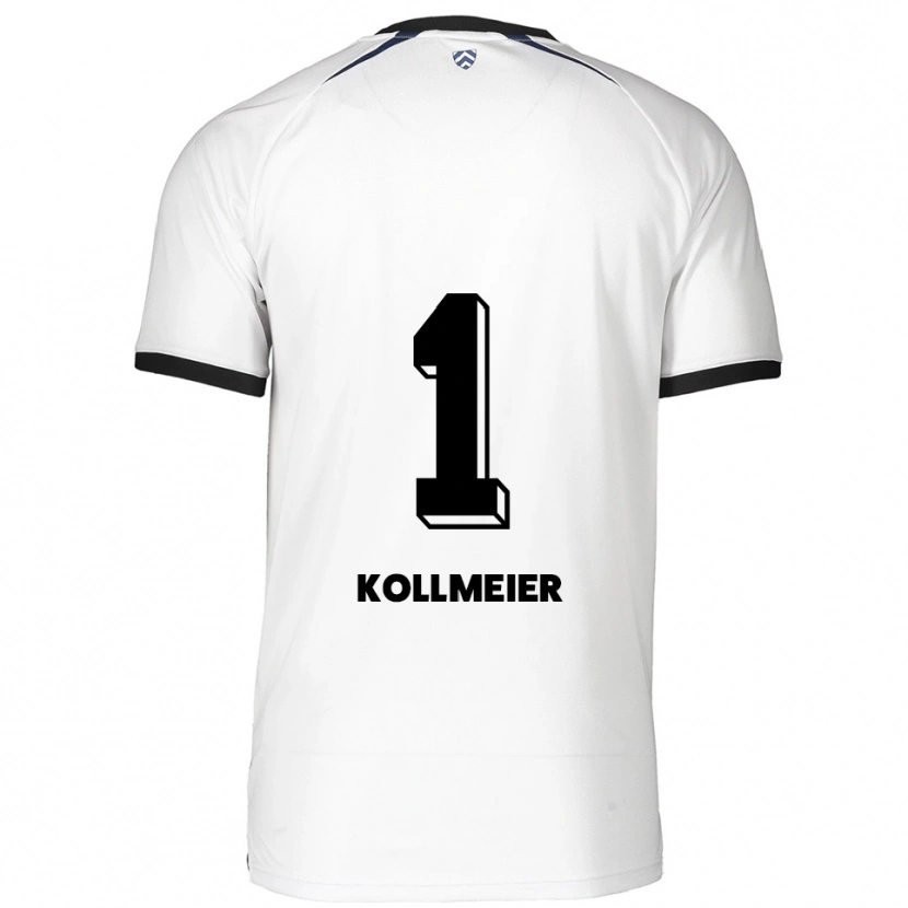 Danxen Men Anton Kollmeier #1 White Black Away Jersey 2025/26 T-Shirt
