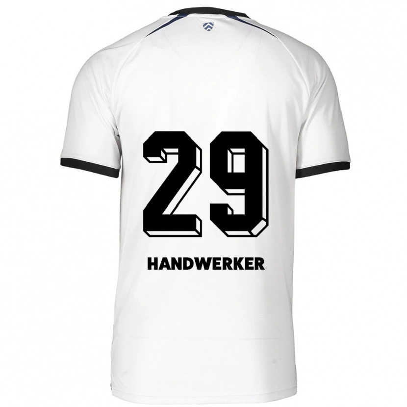 Danxen Men Tim Handwerker #29 White Black Away Jersey 2025/26 T-Shirt