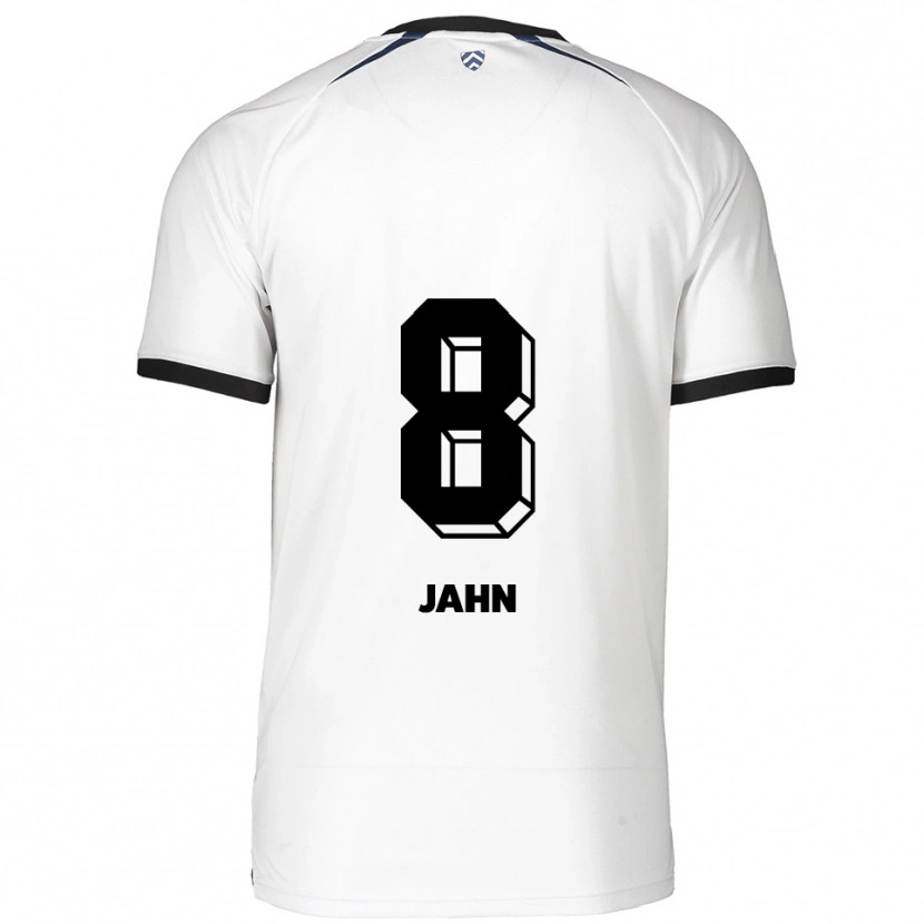 Danxen Men Pamela Jahn #8 White Black Away Jersey 2025/26 T-Shirt