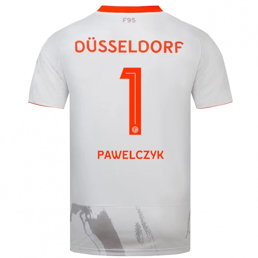 Danxen Men Tobias Pawelczyk #1 White Orange Away Jersey 2025/26 T-Shirt