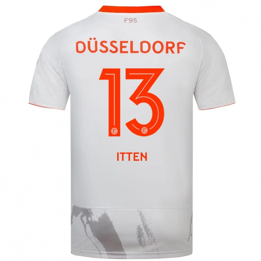 Danxen Men Cedric Itten #13 White Orange Away Jersey 2025/26 T-Shirt