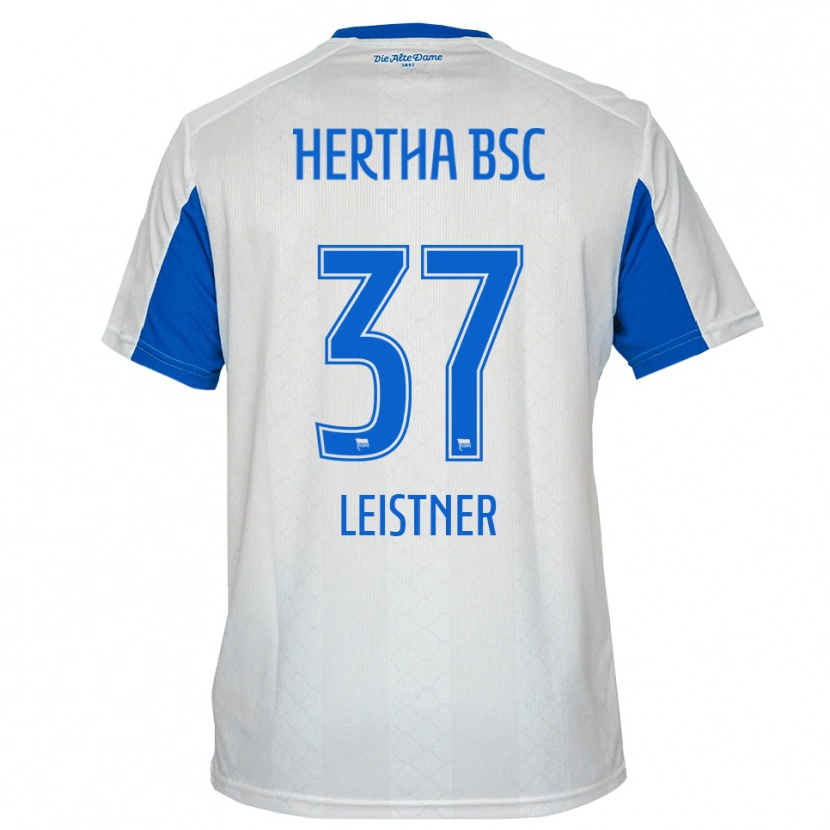 Danxen Men Toni Leistner #37 White Blue Away Jersey 2025/26 T-Shirt