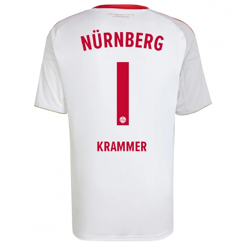 Danxen Men Kristin Krammer #1 White Red Away Jersey 2025/26 T-Shirt