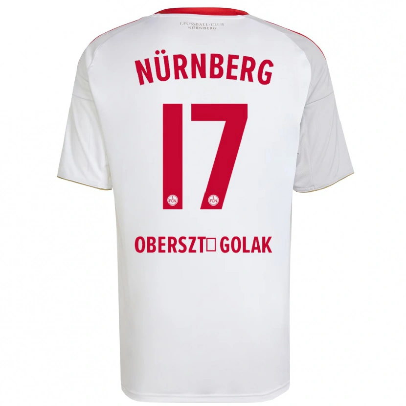 Danxen Men Karol Oberszt-Golak #17 White Red Away Jersey 2025/26 T-Shirt