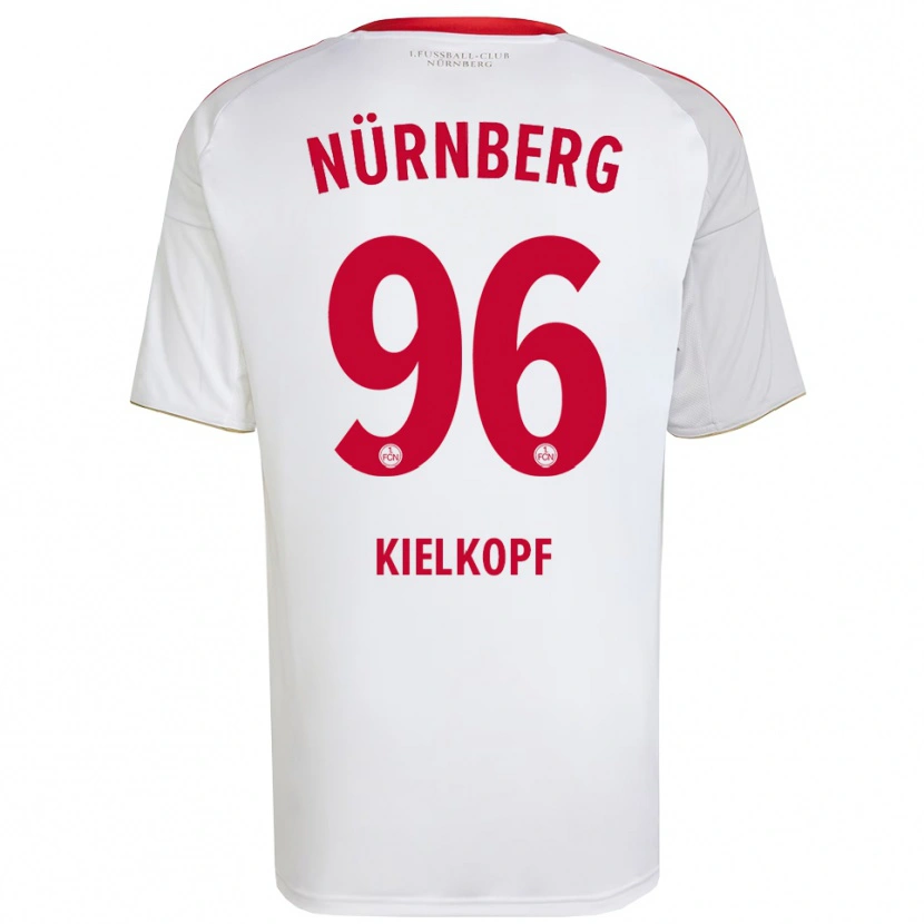 Danxen Men Felix Kielkopf #96 White Red Away Jersey 2025/26 T-Shirt
