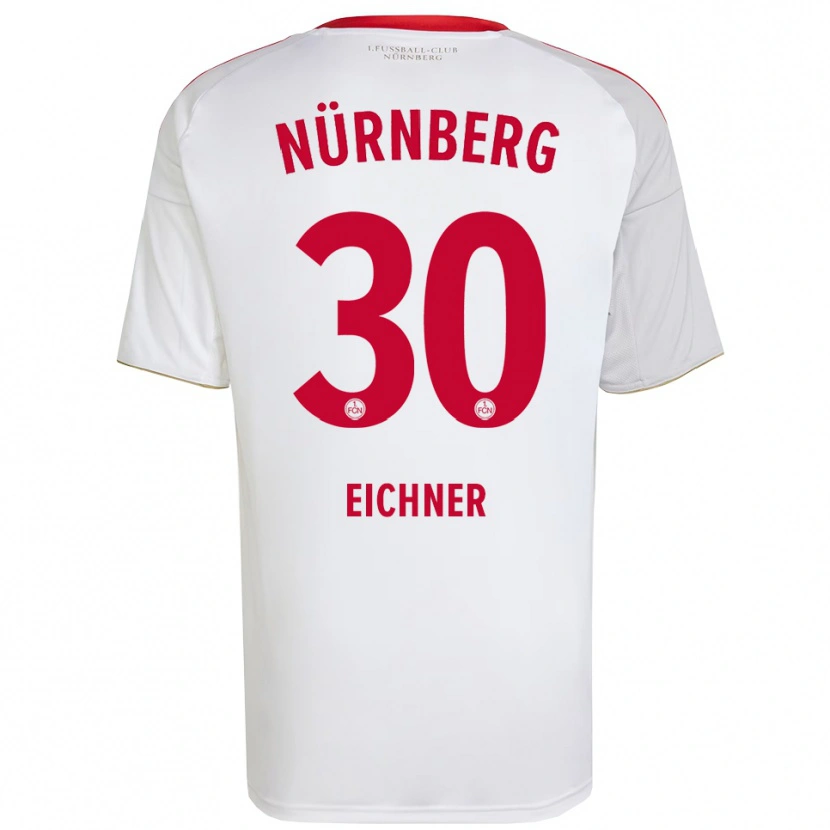 Danxen Men Benjamin Eichner #30 White Red Away Jersey 2025/26 T-Shirt