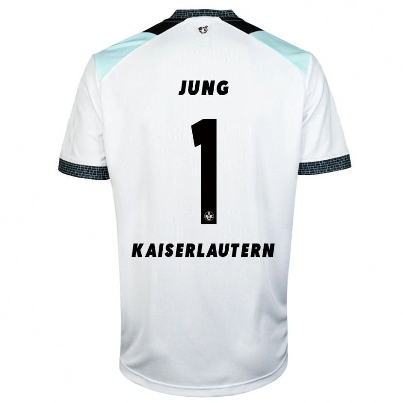 Danxen Men Moritz Jung #1 White Black Away Jersey 2025/26 T-Shirt