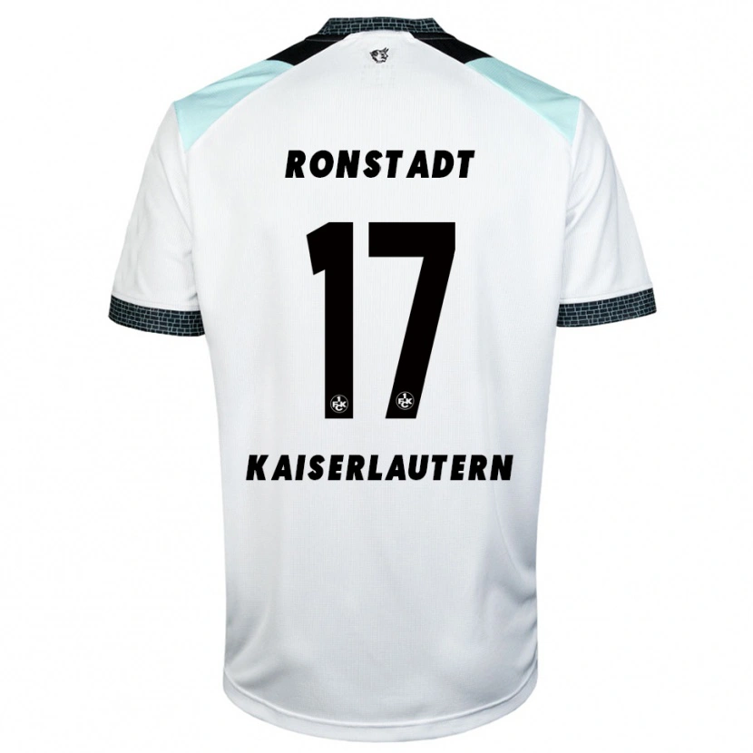Danxen Men Frank Ronstadt #17 White Black Away Jersey 2025/26 T-Shirt