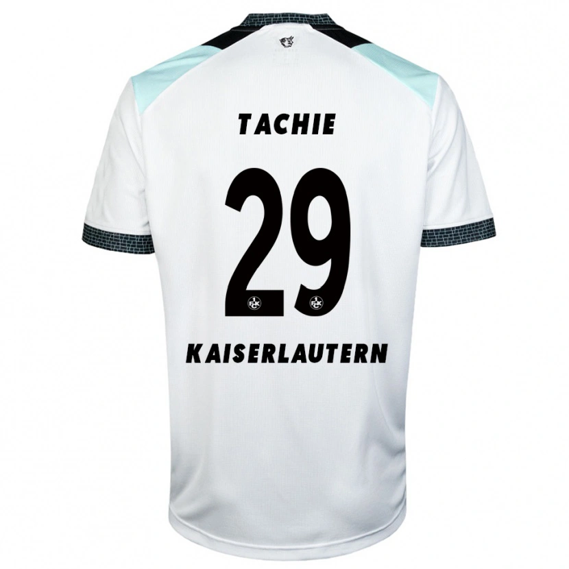 Danxen Men Richmond Tachie #29 White Black Away Jersey 2025/26 T-Shirt