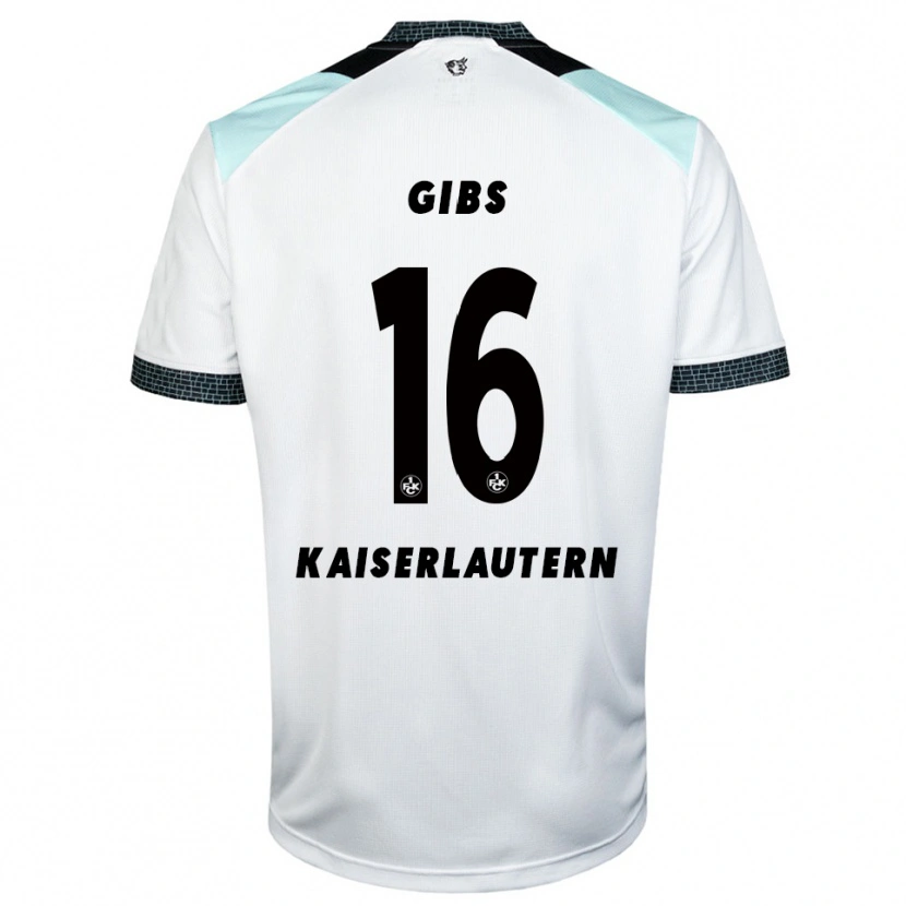 Danxen Men Owen Gibs #16 White Black Away Jersey 2025/26 T-Shirt